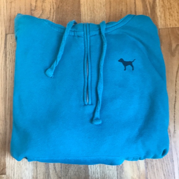 “Pink” half zipper hoodie - Picture 2 of 3